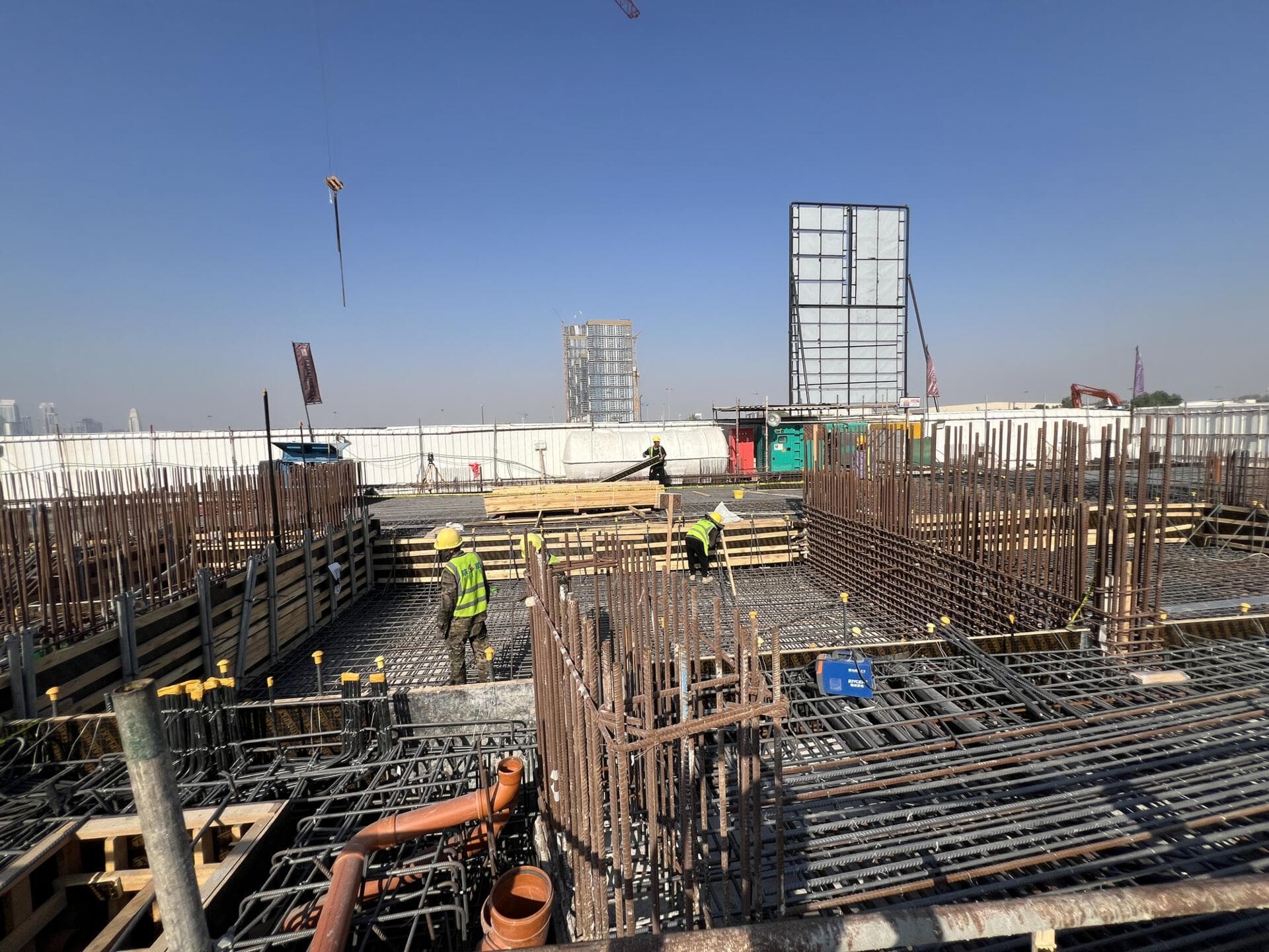 The Waterway - Construction