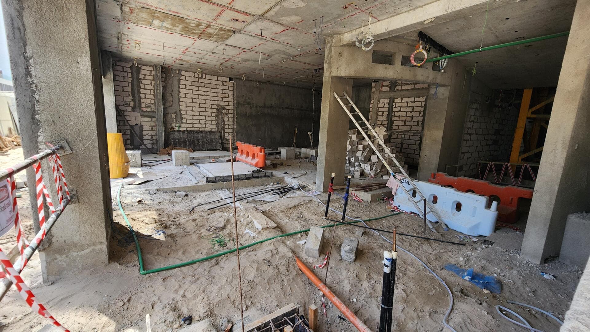 Jardin Astral - Construction
