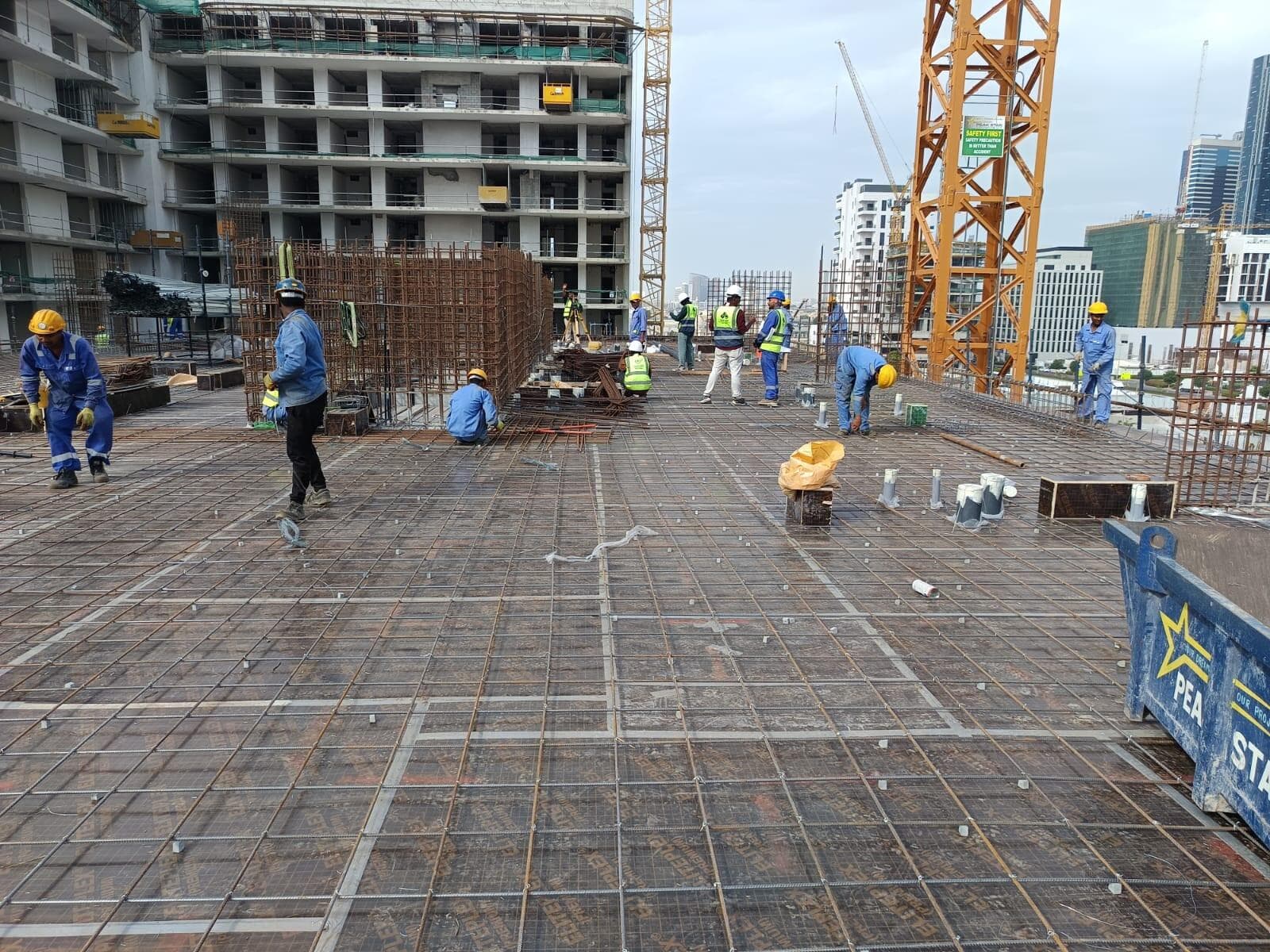 Purvanchal Triana Residence - Construction