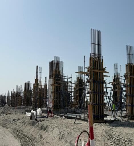 Palm Jebel Ali - Construction