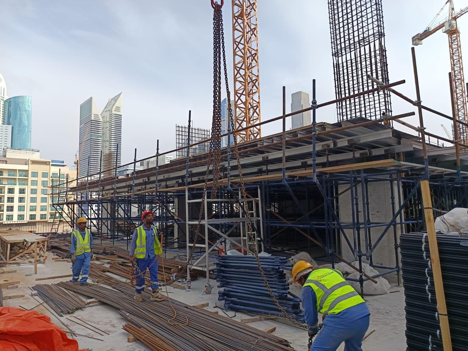 Purvanchal Triana Residence - Construction