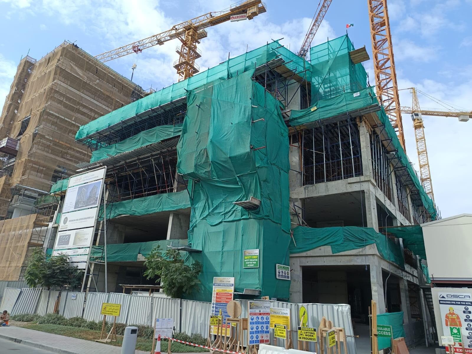 Purvanchal Triana Residence - Construction