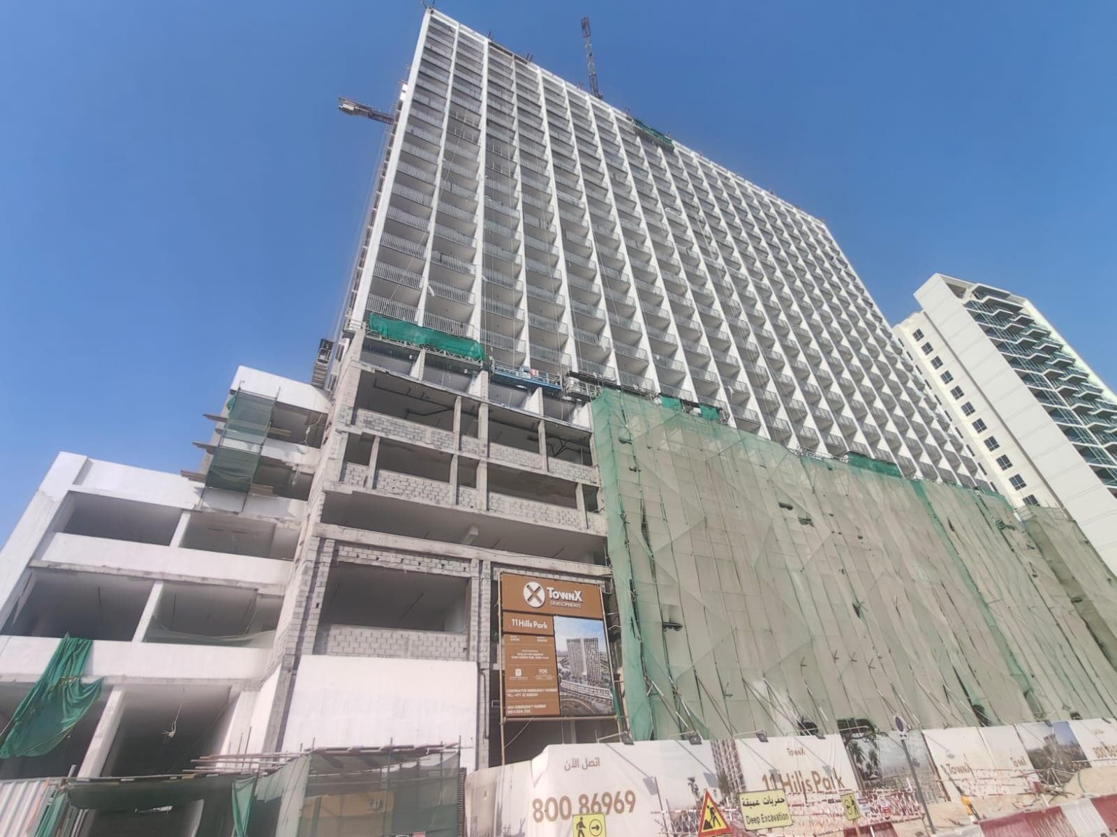 11 Hills Park - Construction