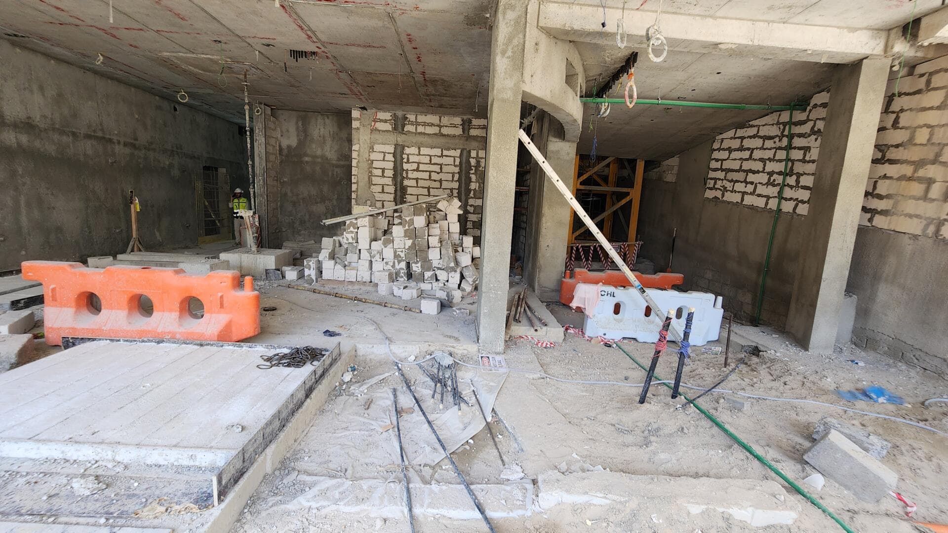 Jardin Astral - Construction