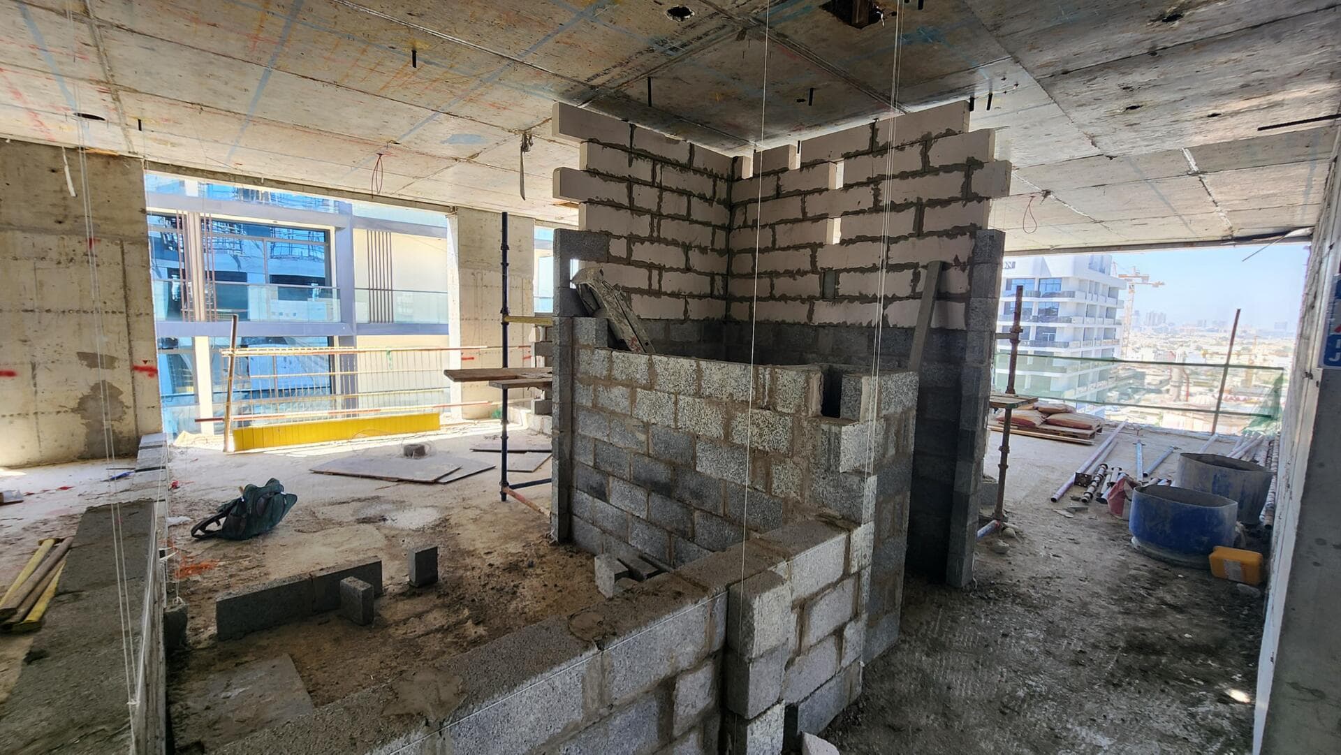 Jardin Astral - Construction