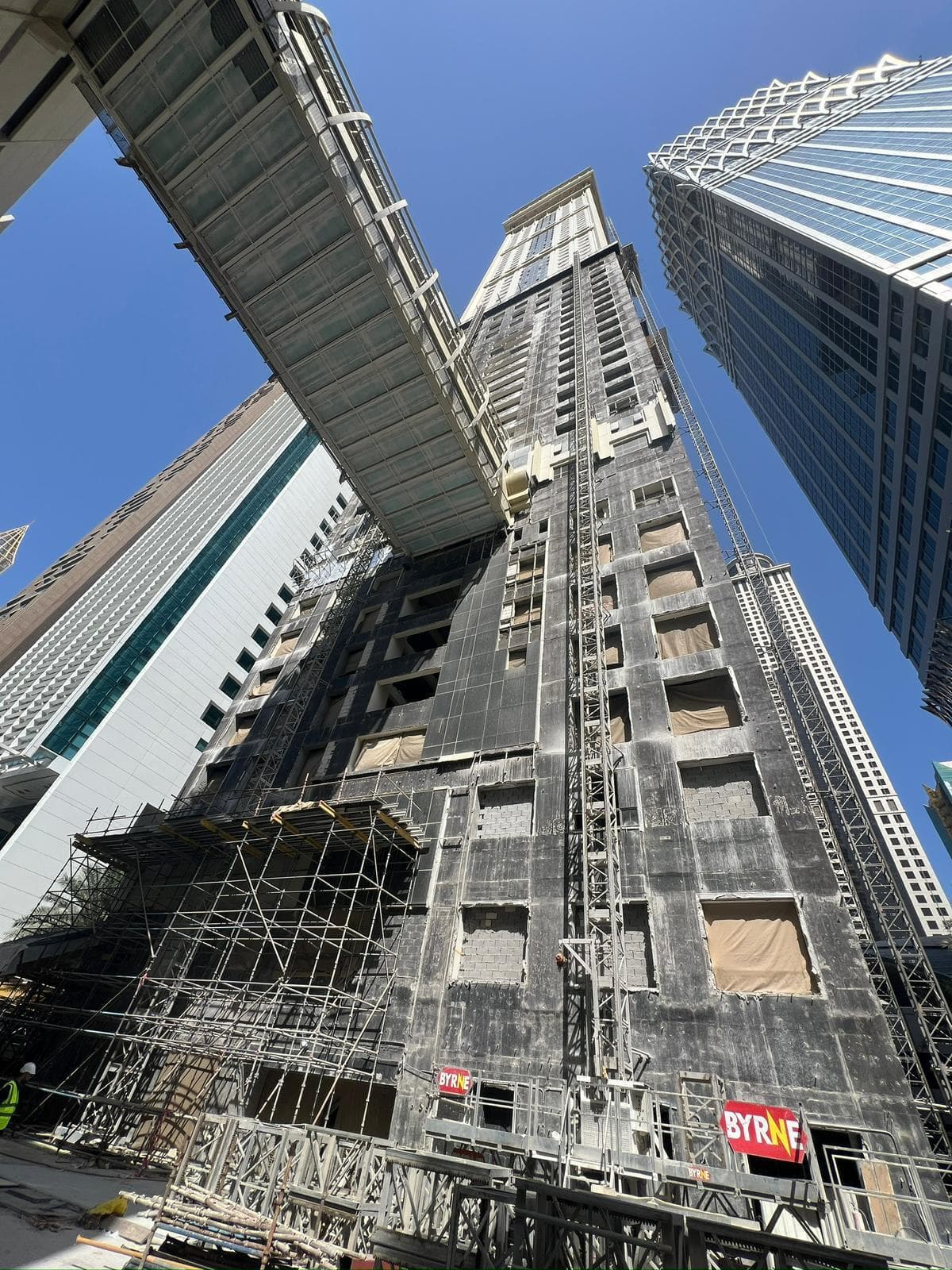 AHS Tower - Construction