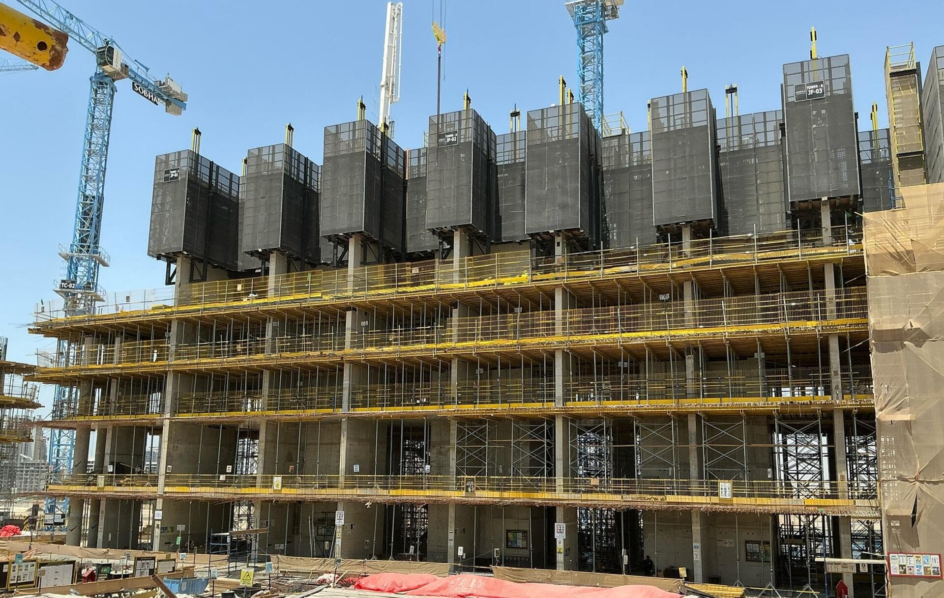 Sobha Solis - Construction