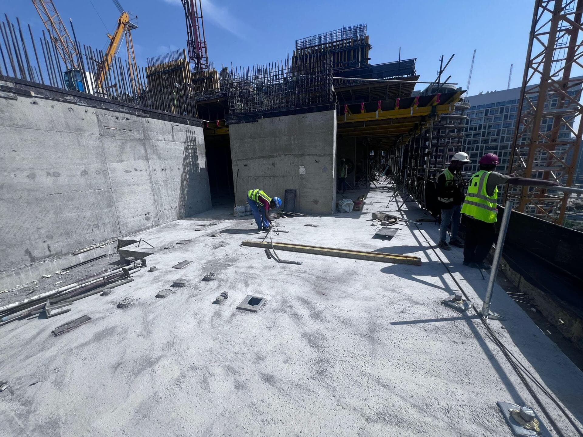 Binghatti Skyhall - Construction