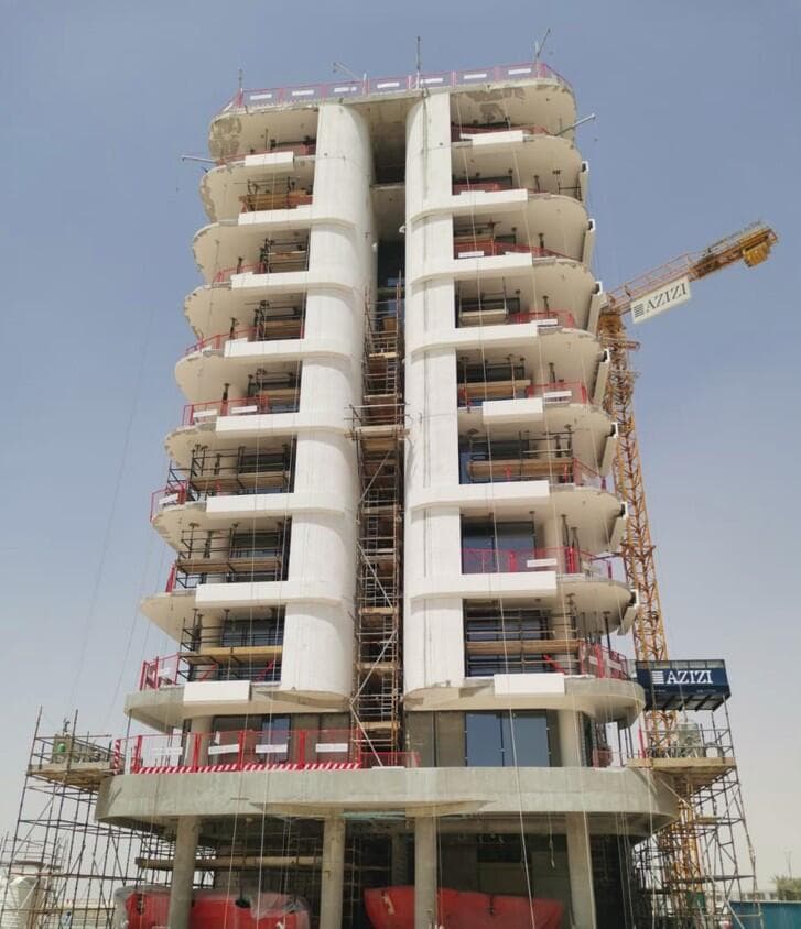 Azizi Venice (1-11) - Construction