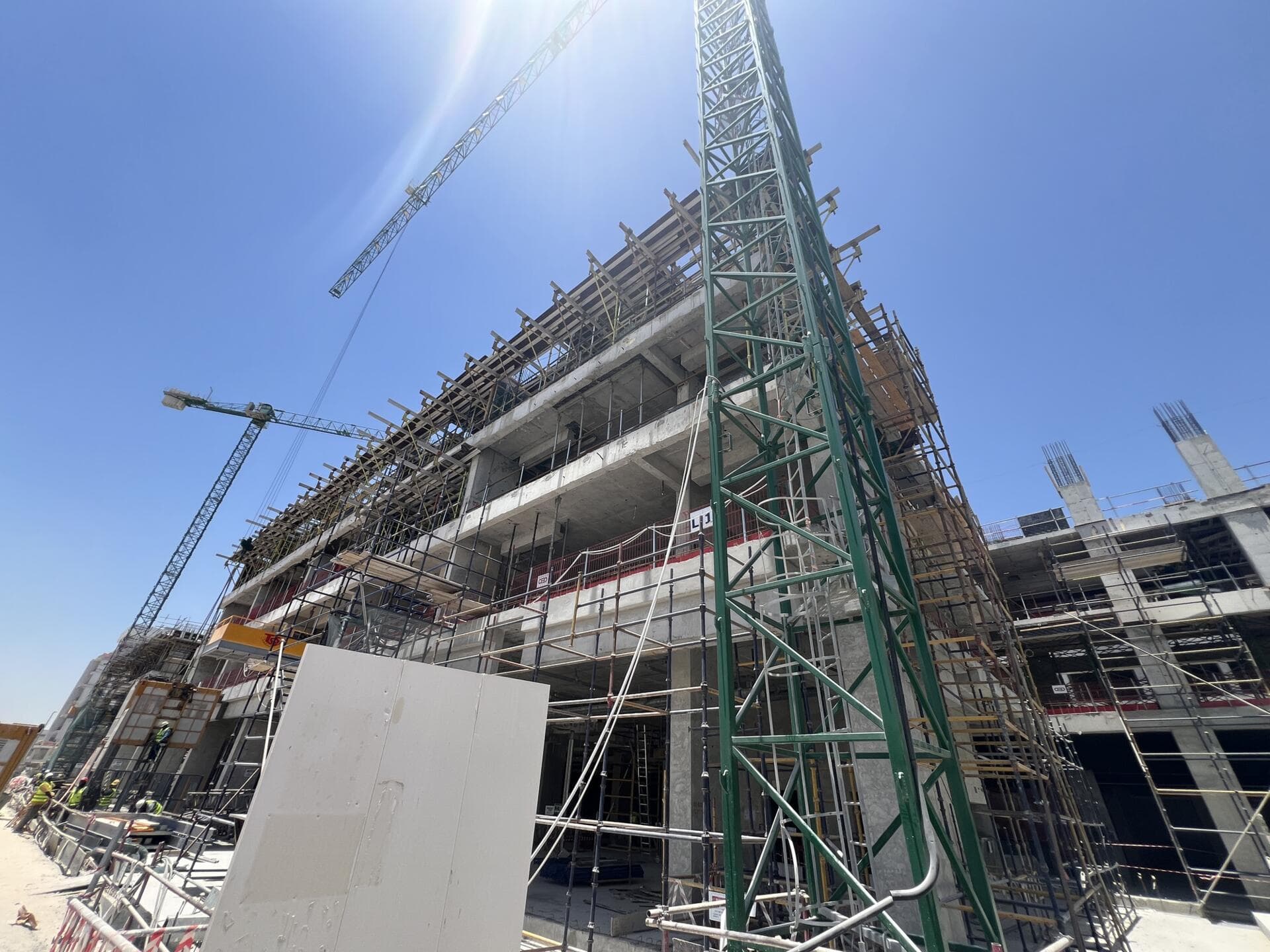 Arisha Terraces - Construction