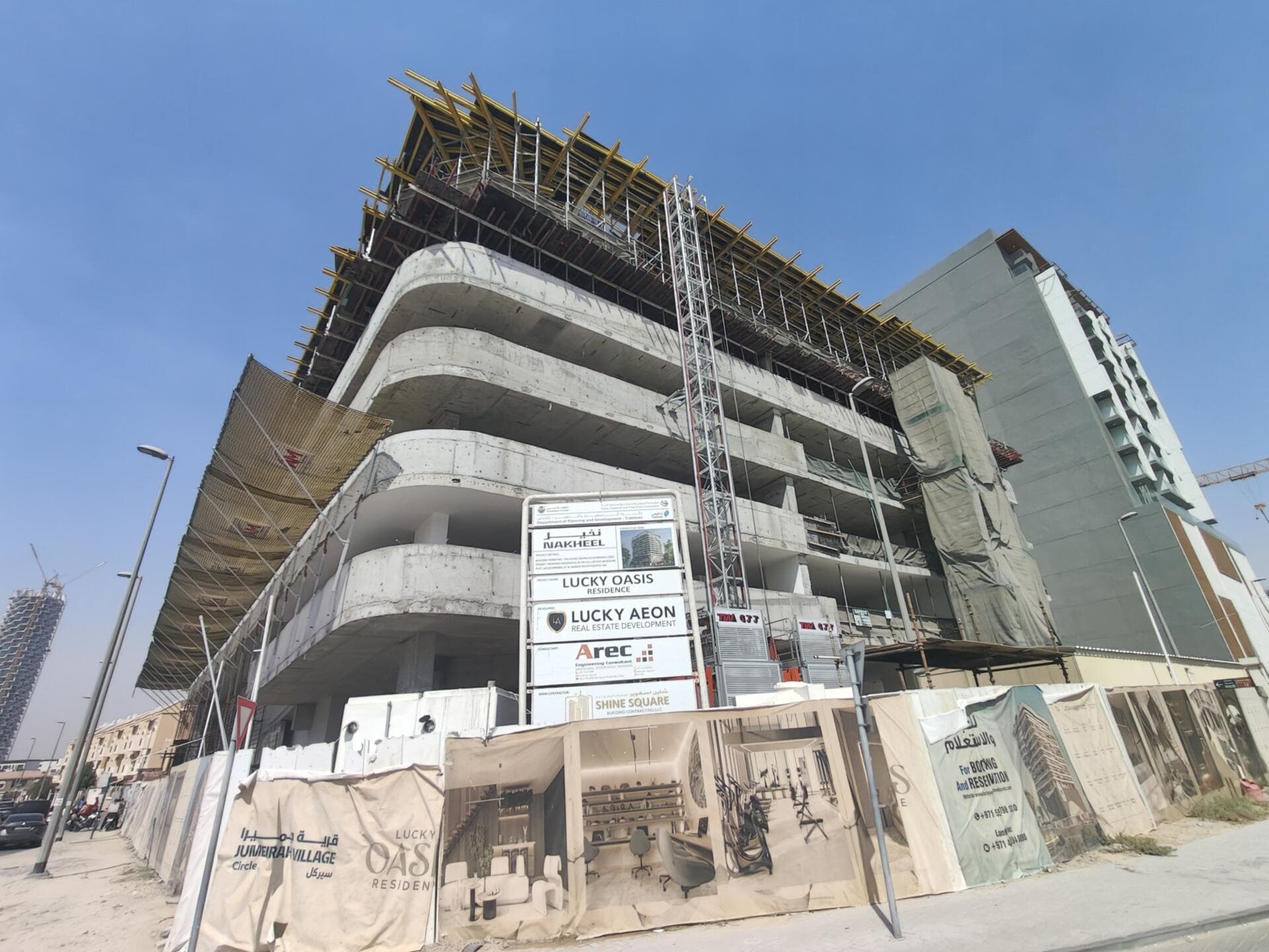 Lucky Oasis Residence - Construction