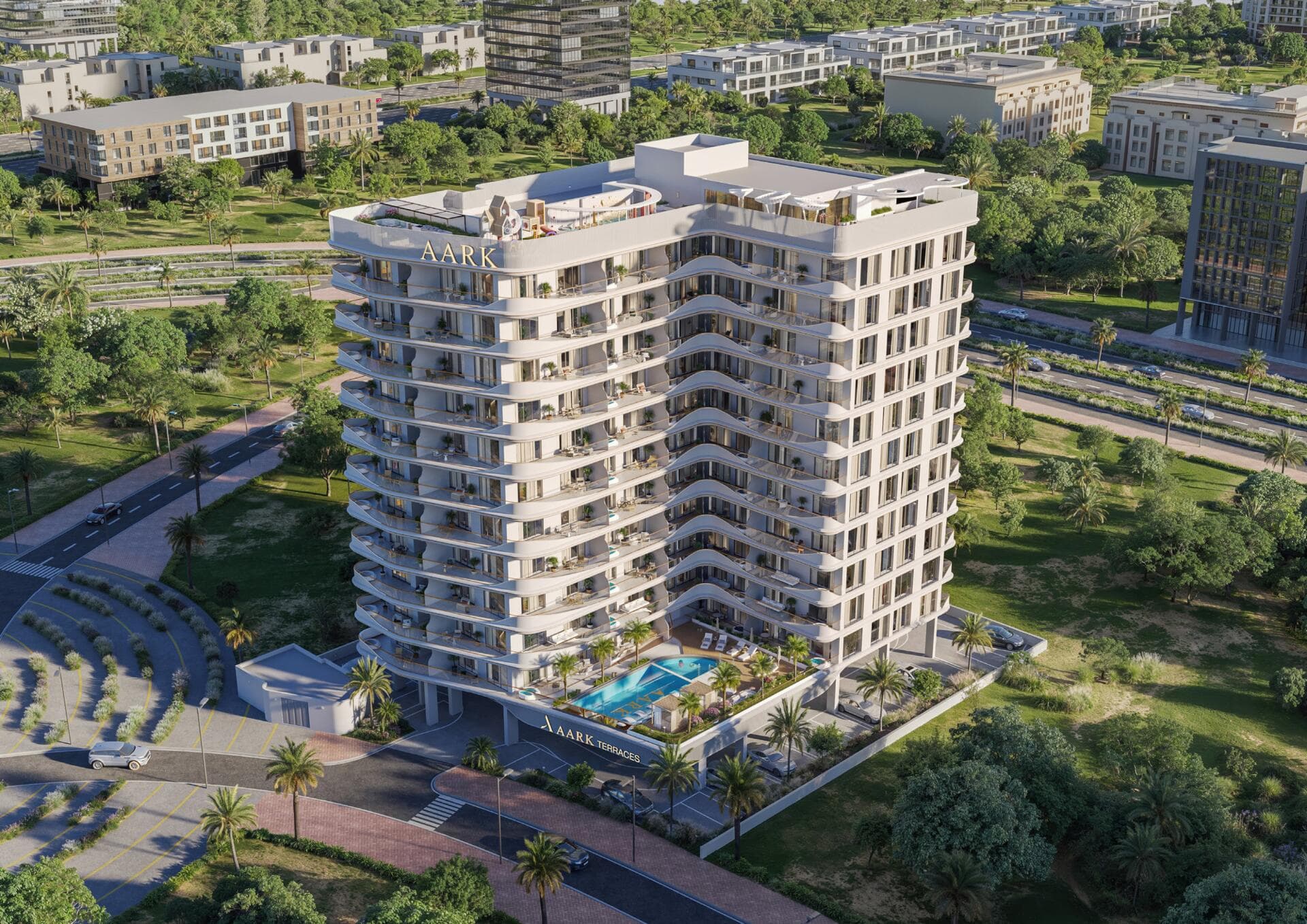 Aark Terraces - Renders