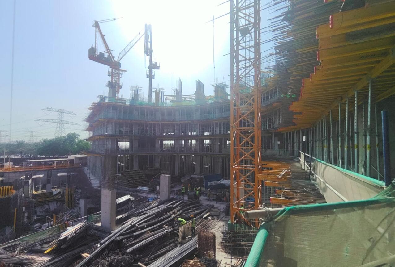 Binghatti Flare - Construction