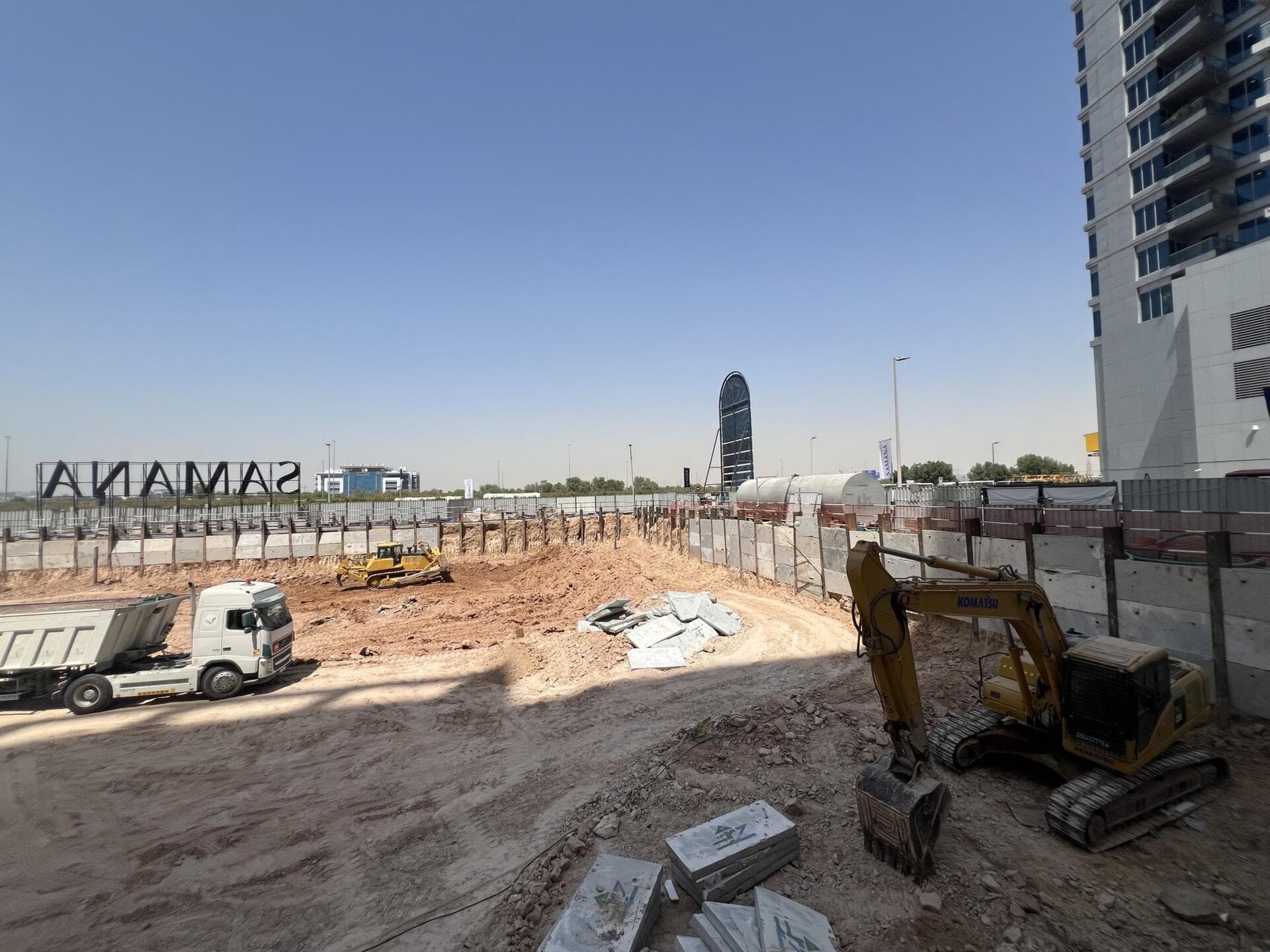 Samana Boulevard Heights - Construction