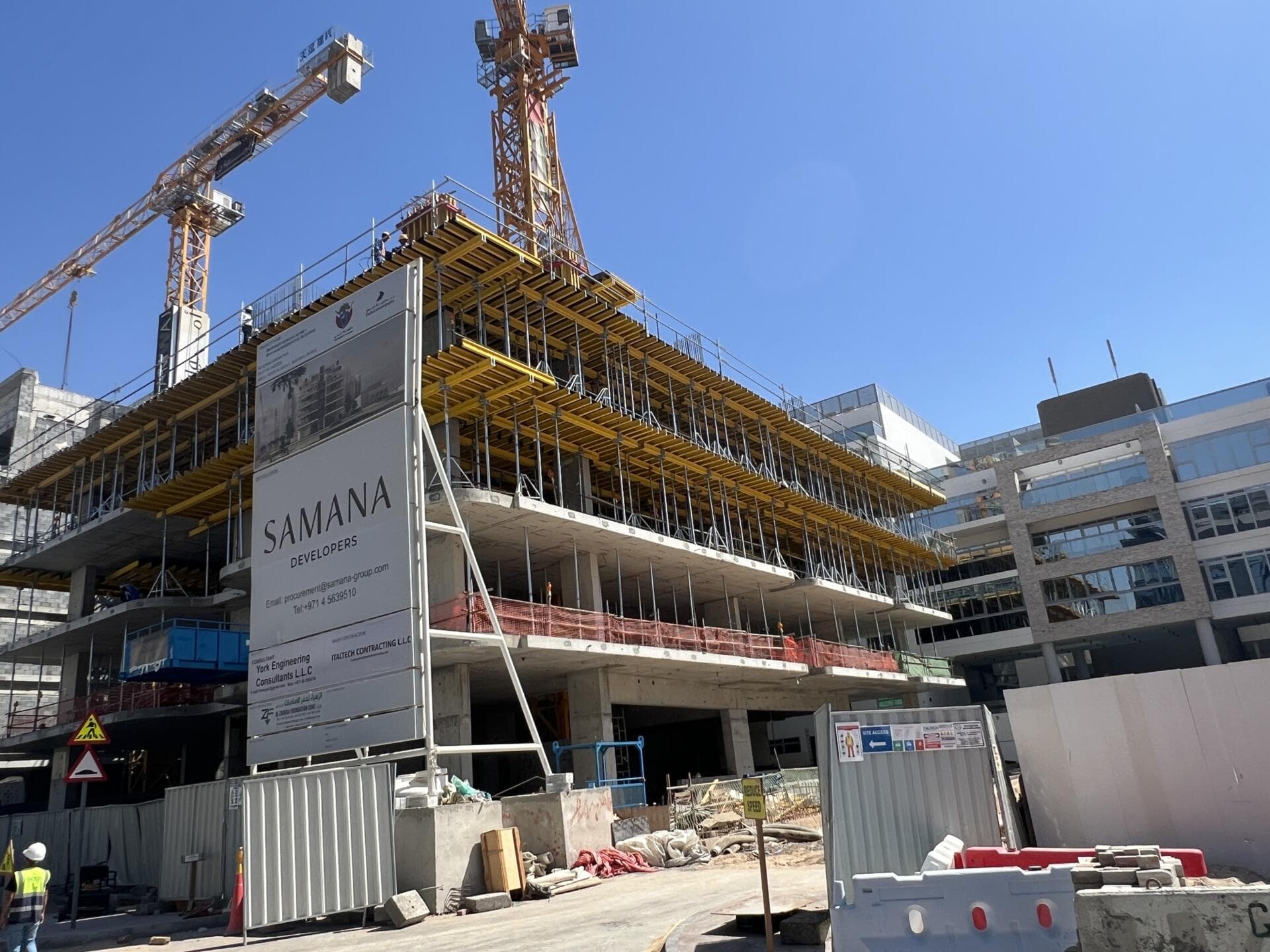 Samana Rome - Construction