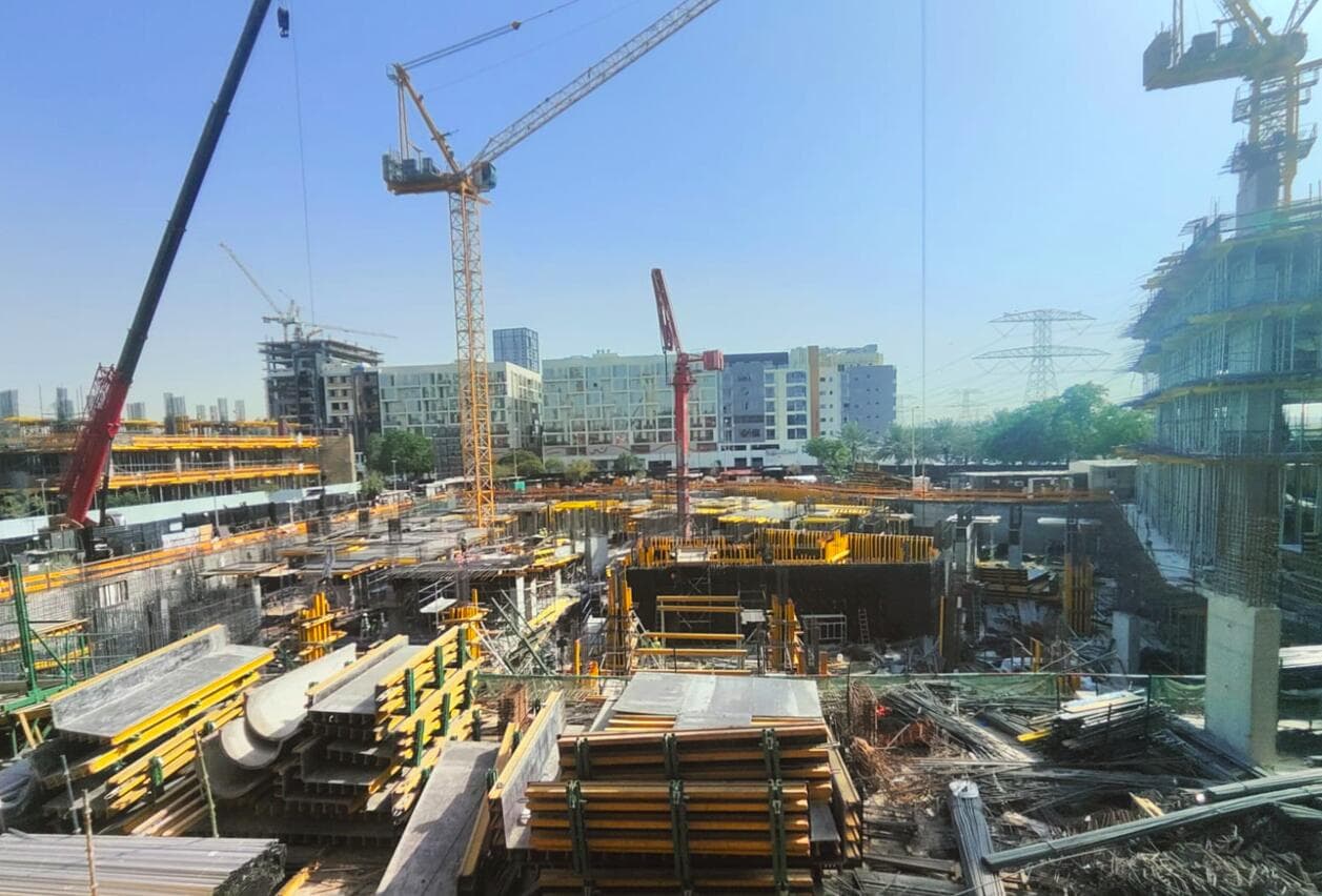 Binghatti Flare - Construction