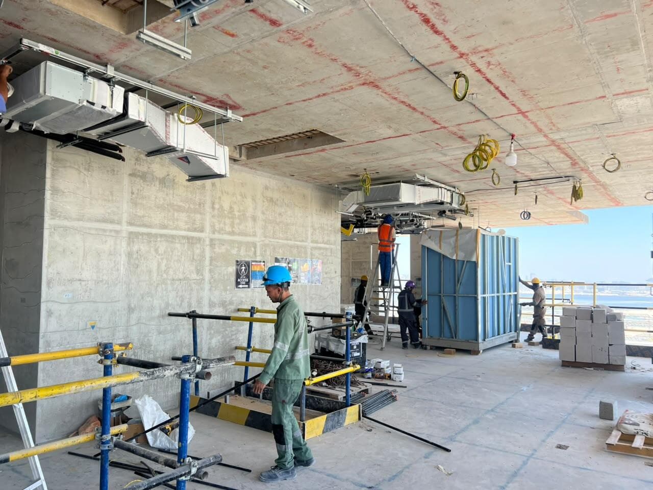 Skyscape Altius - Construction
