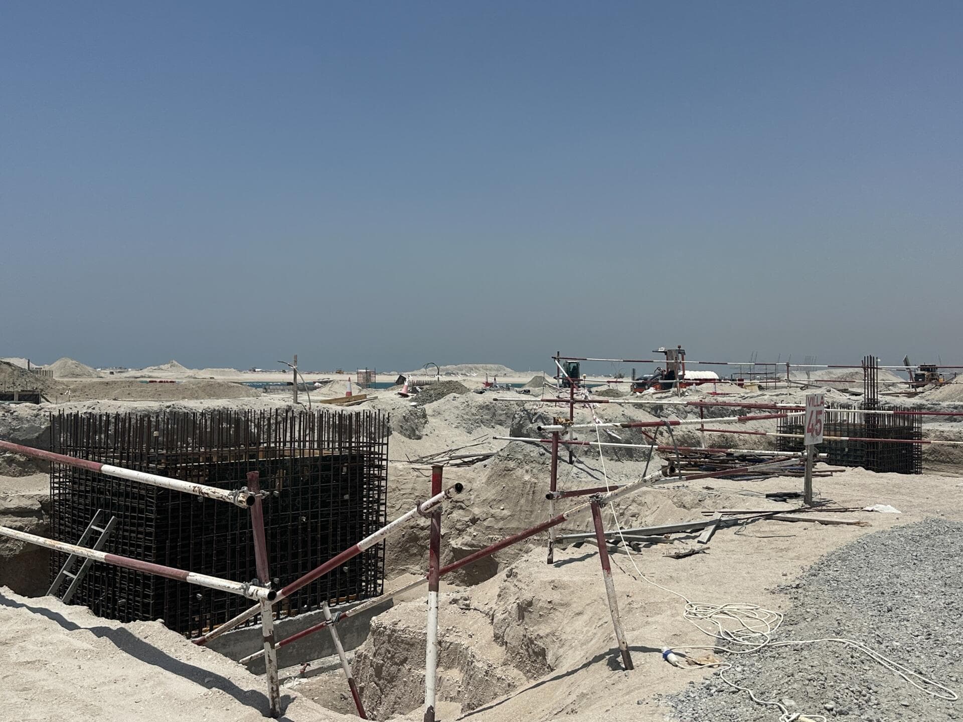 Palm Jebel Ali — The Fronds B-C - Construction