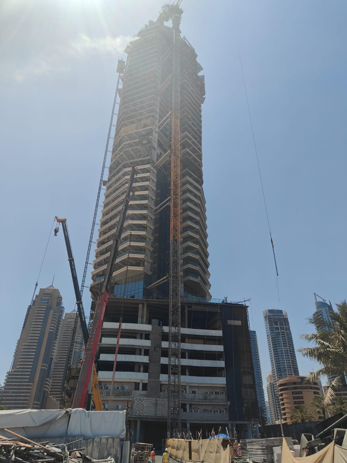Habtoor Grande Residence - Construction