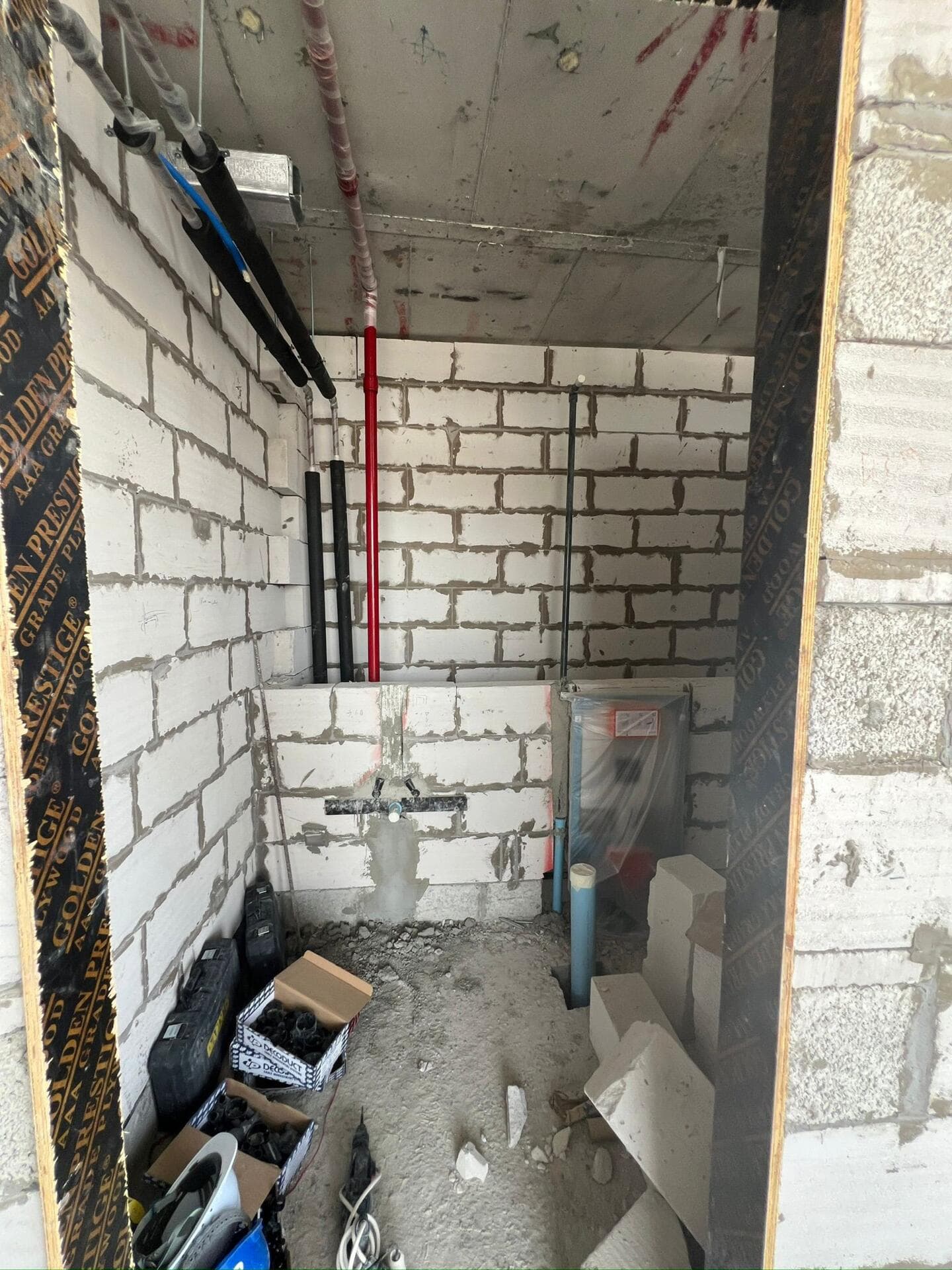 Villa del Divos - Construction