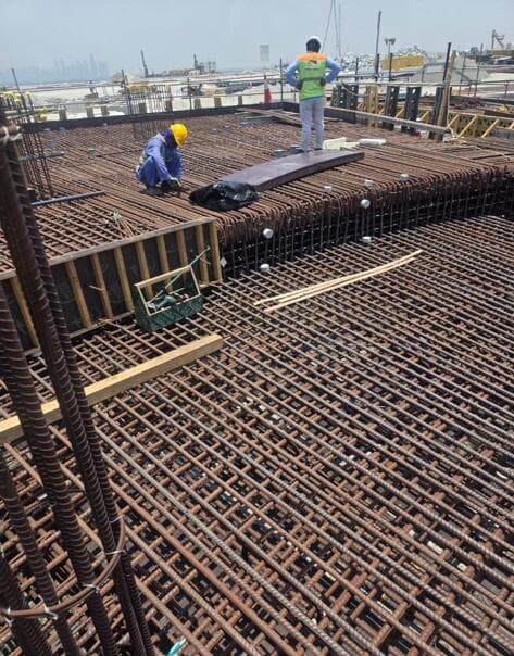 Amali Island - Construction
