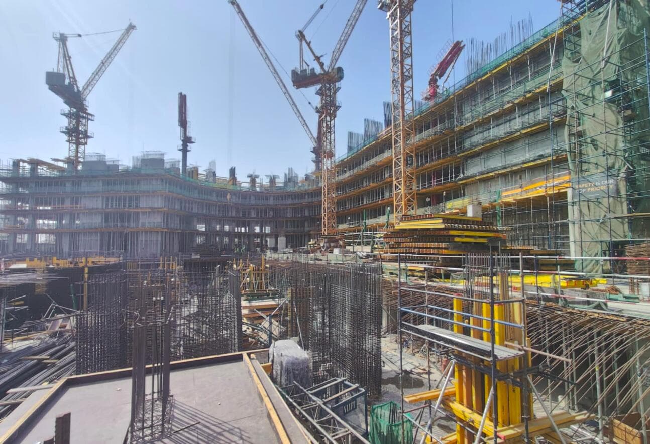 Binghatti Flare - Construction