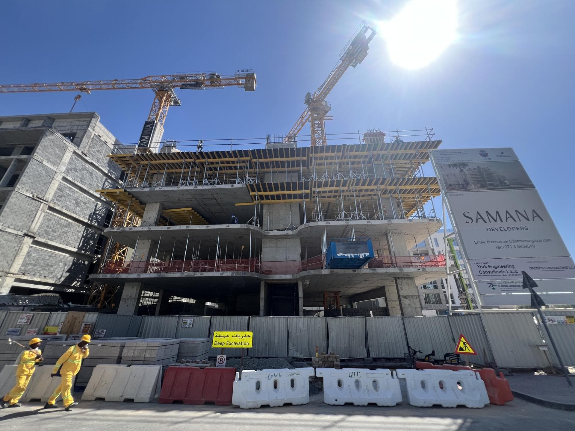 Samana Rome - Construction