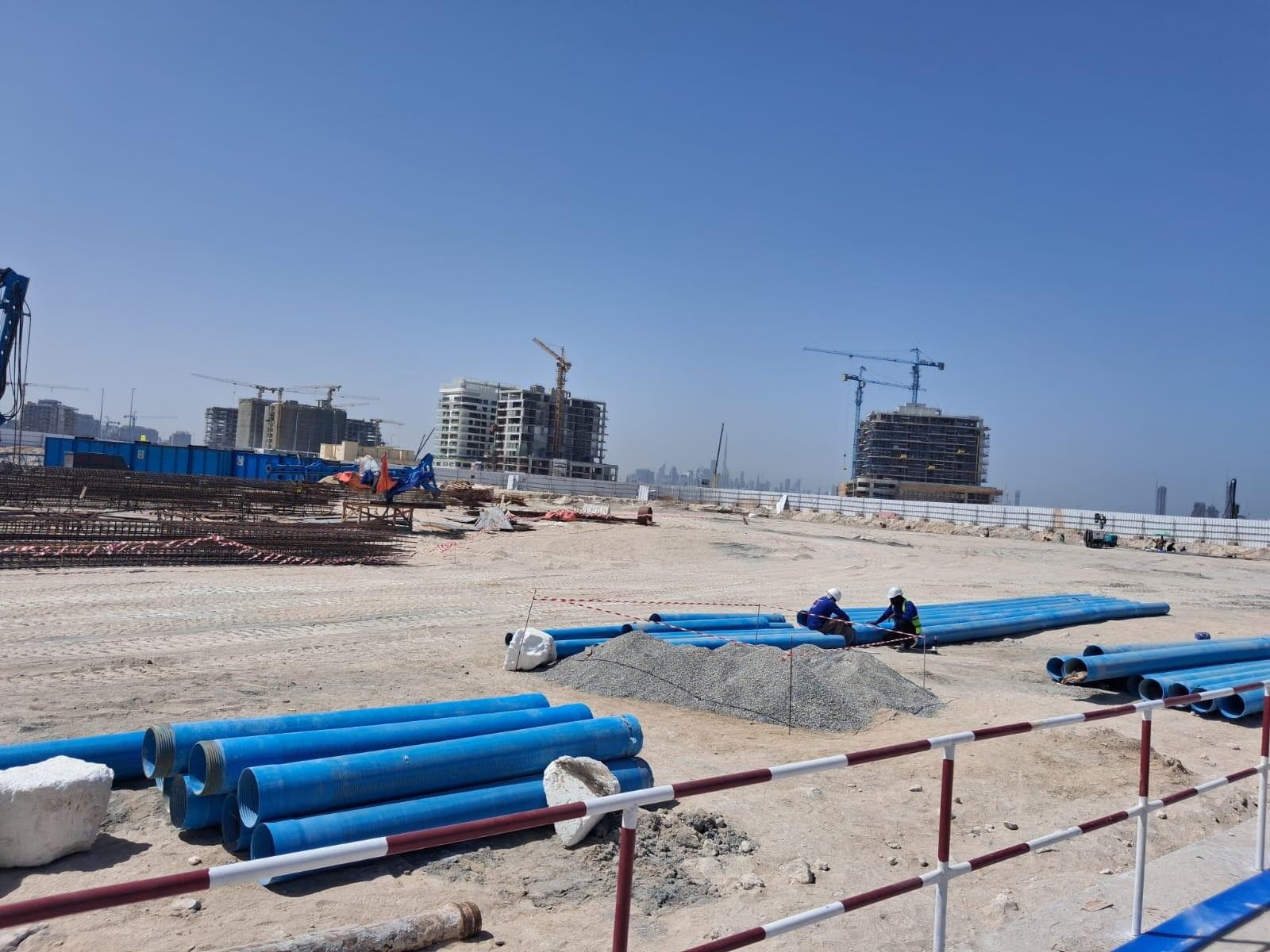 Ellington Sands - Construction