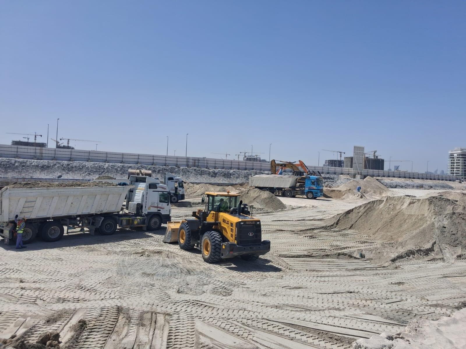 Ellington Sands - Construction