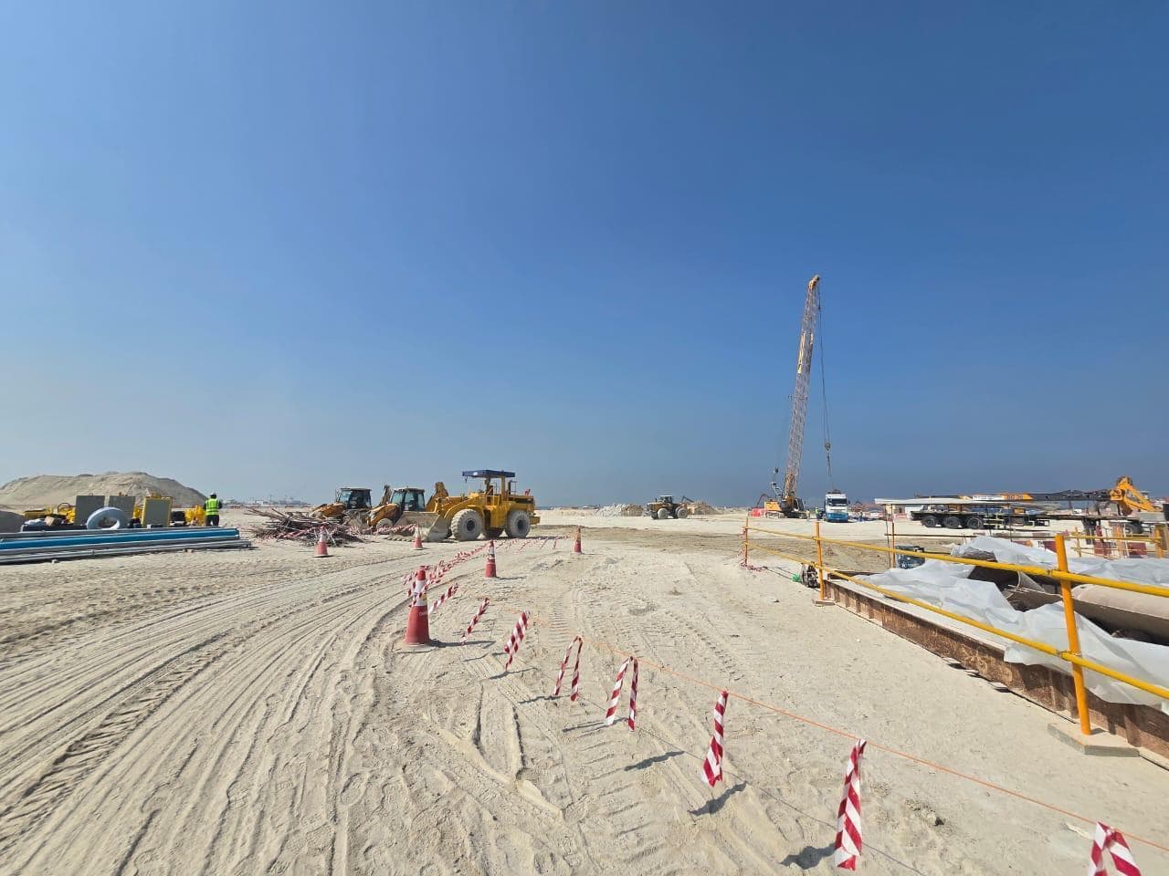 Jumeirah Asora Bay - Construction