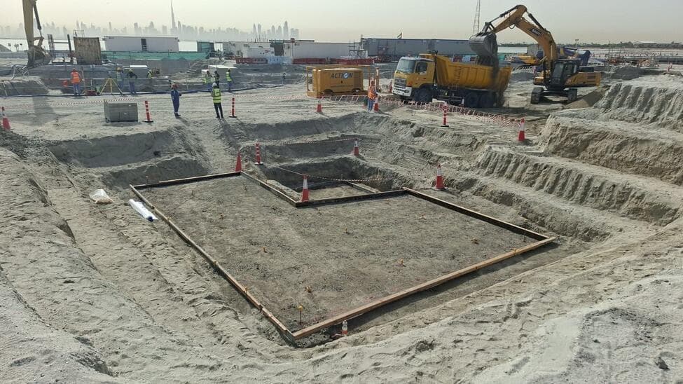 Amali Island - Construction