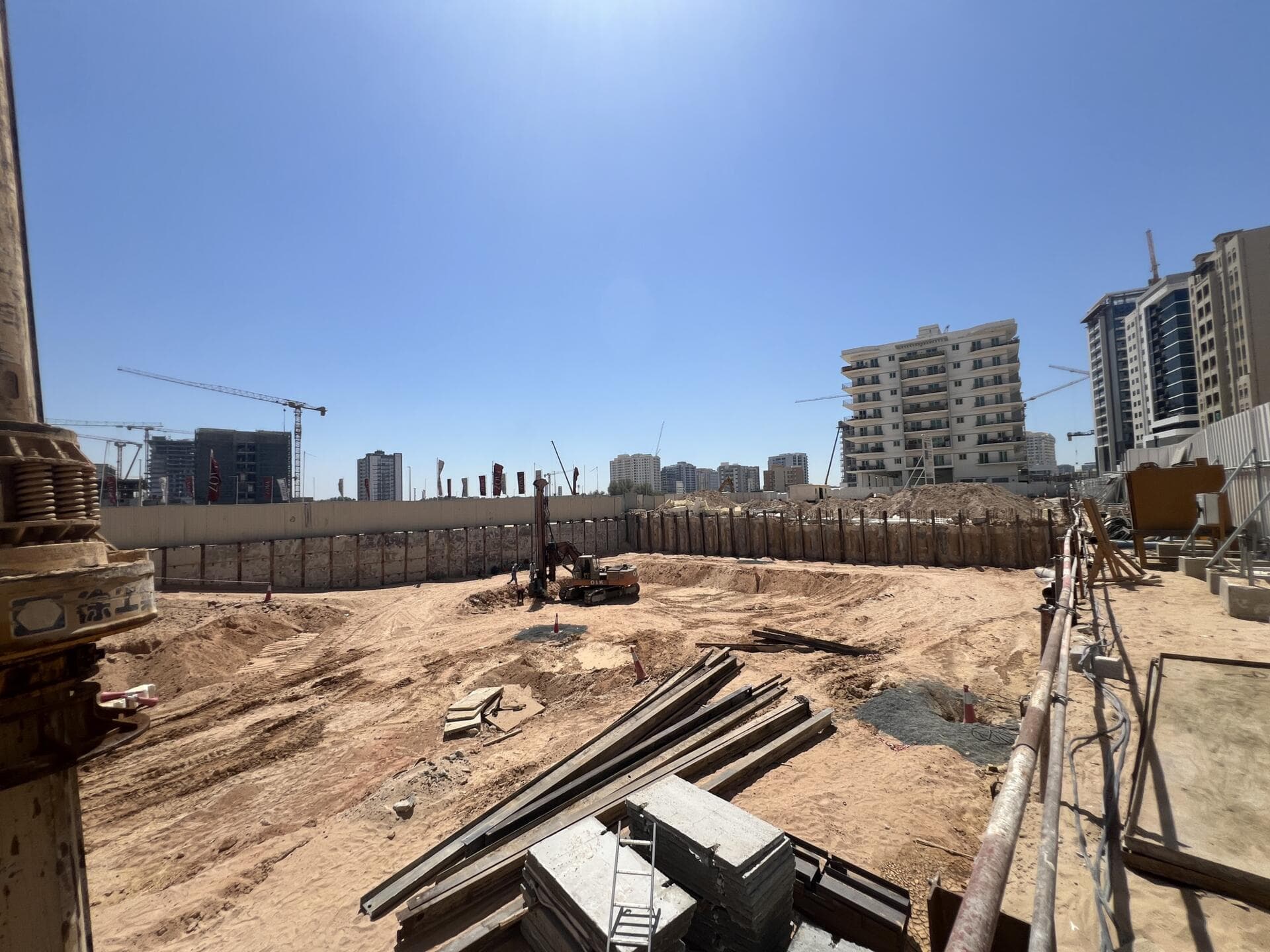 Wadi Hills - Construction