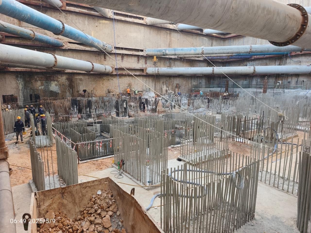 Tiger Sky Tower - Construction
