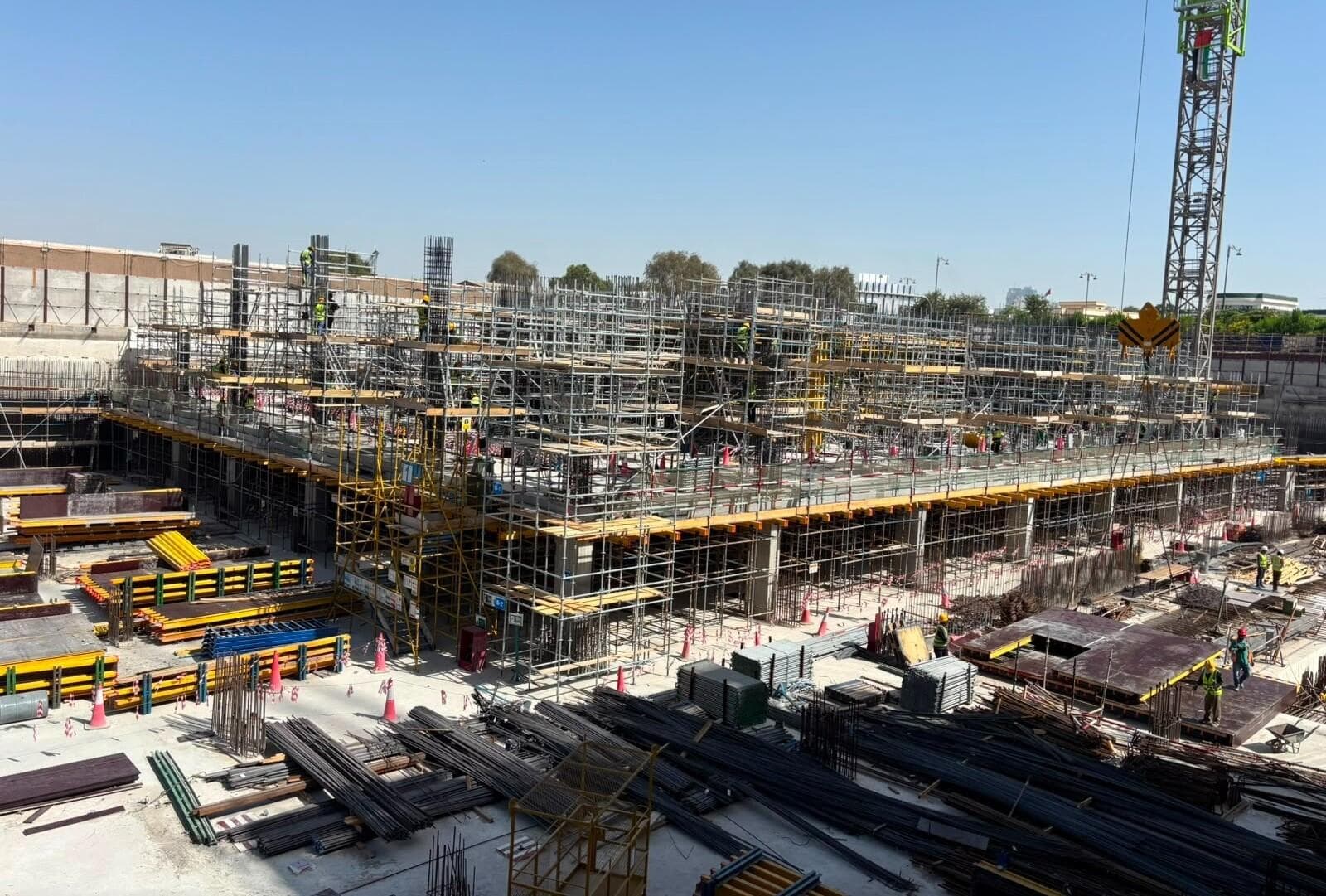 Address Residences Zabeel - Строительство