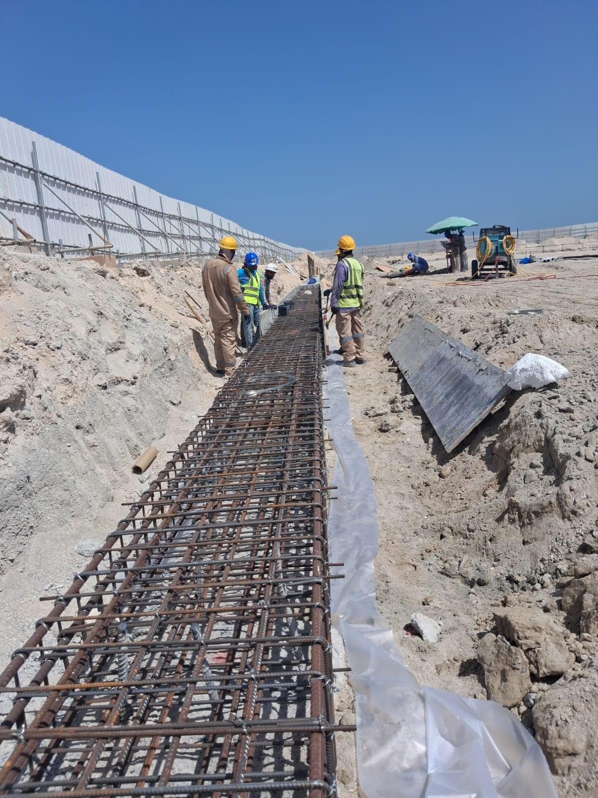 Ellington Sands - Construction
