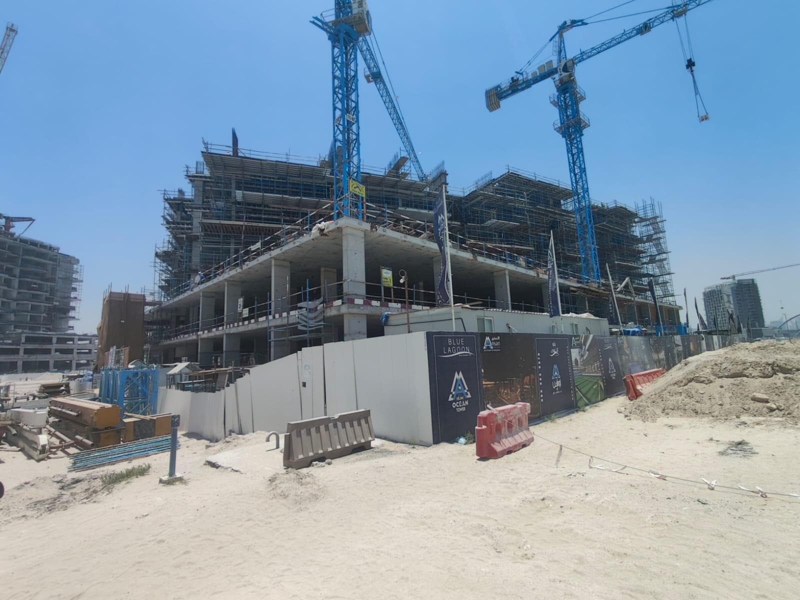 Ocean Tower - Construction