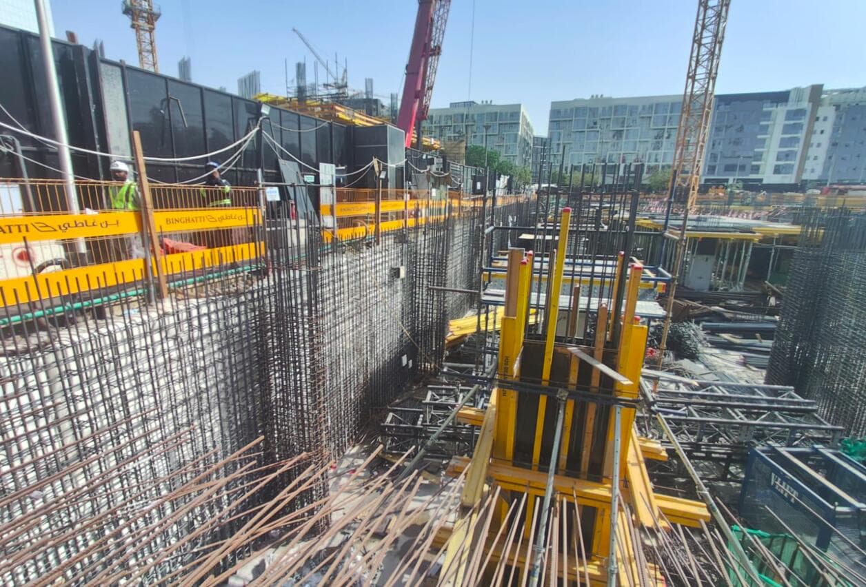 Binghatti Flare - Construction