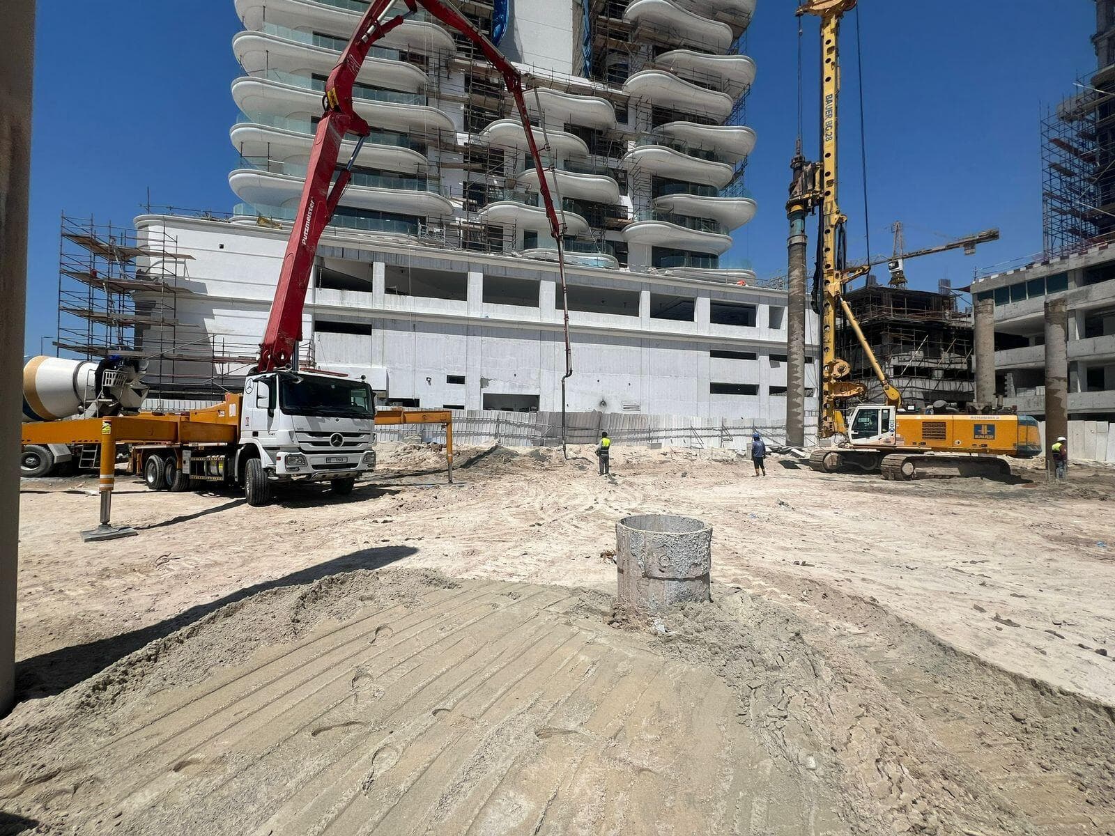 Villa del Brunello - Construction