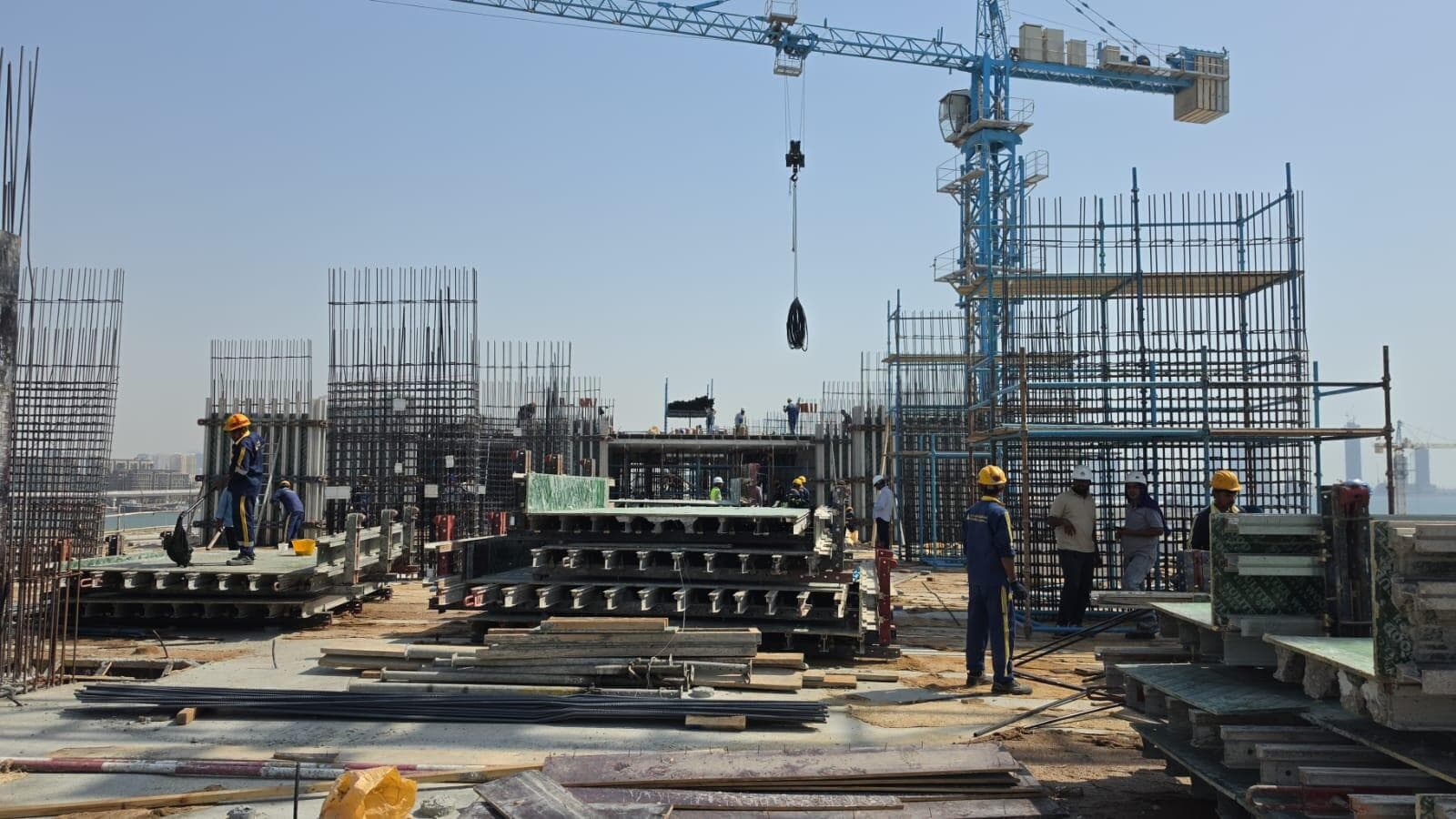 Ocean Tower - Construction