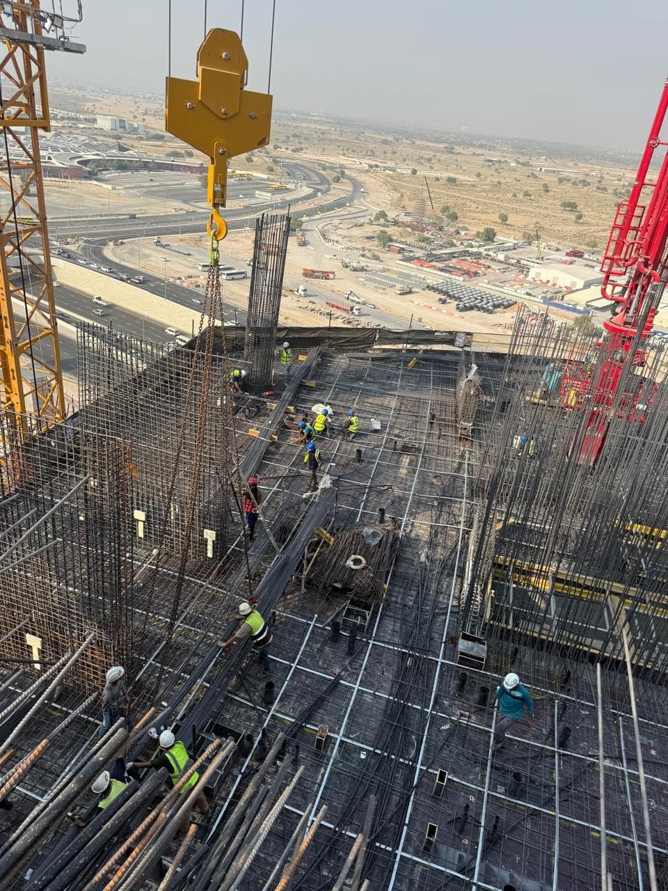 Binghatti Hillviews - Construction