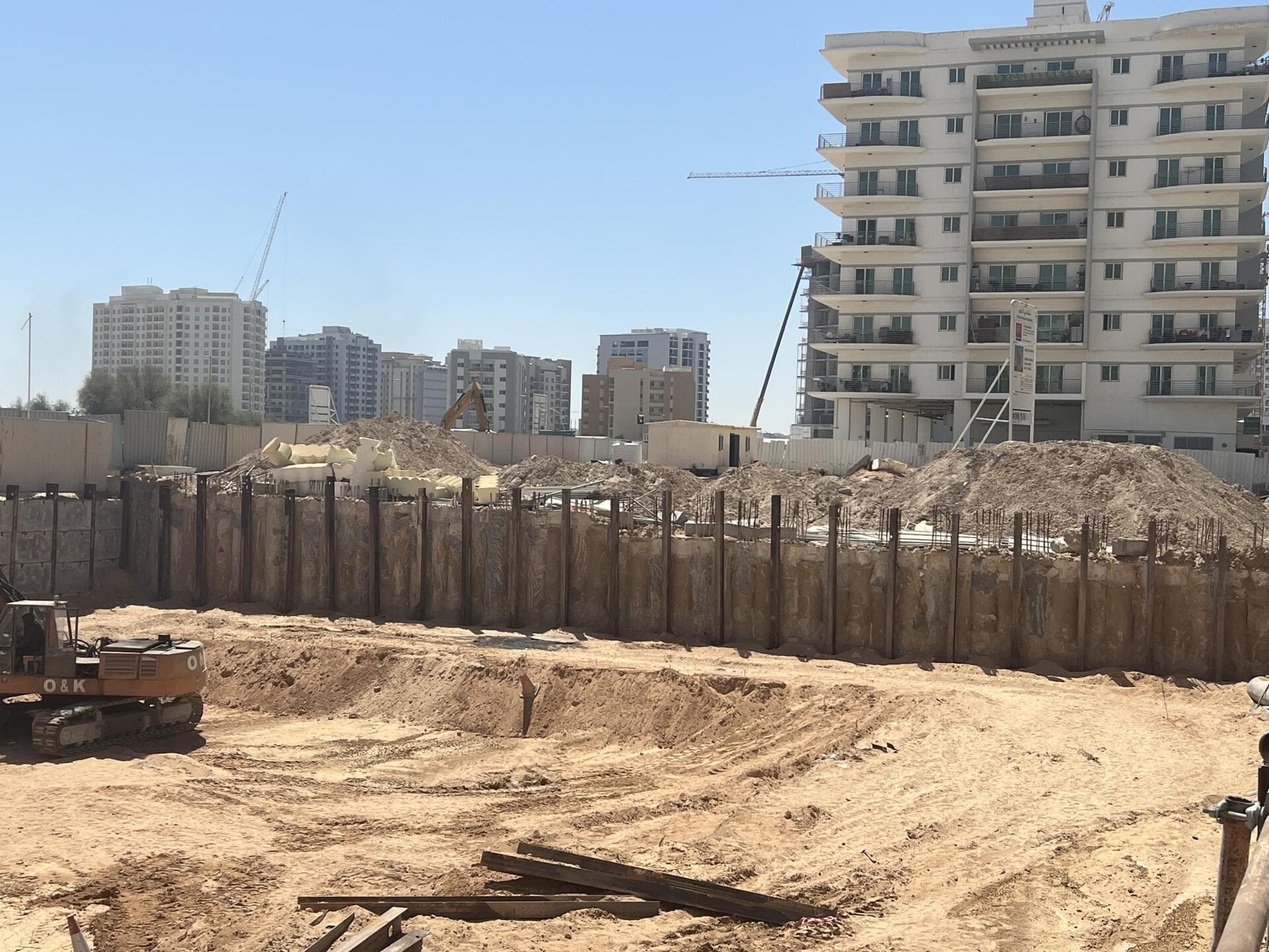 Wadi Hills - Construction