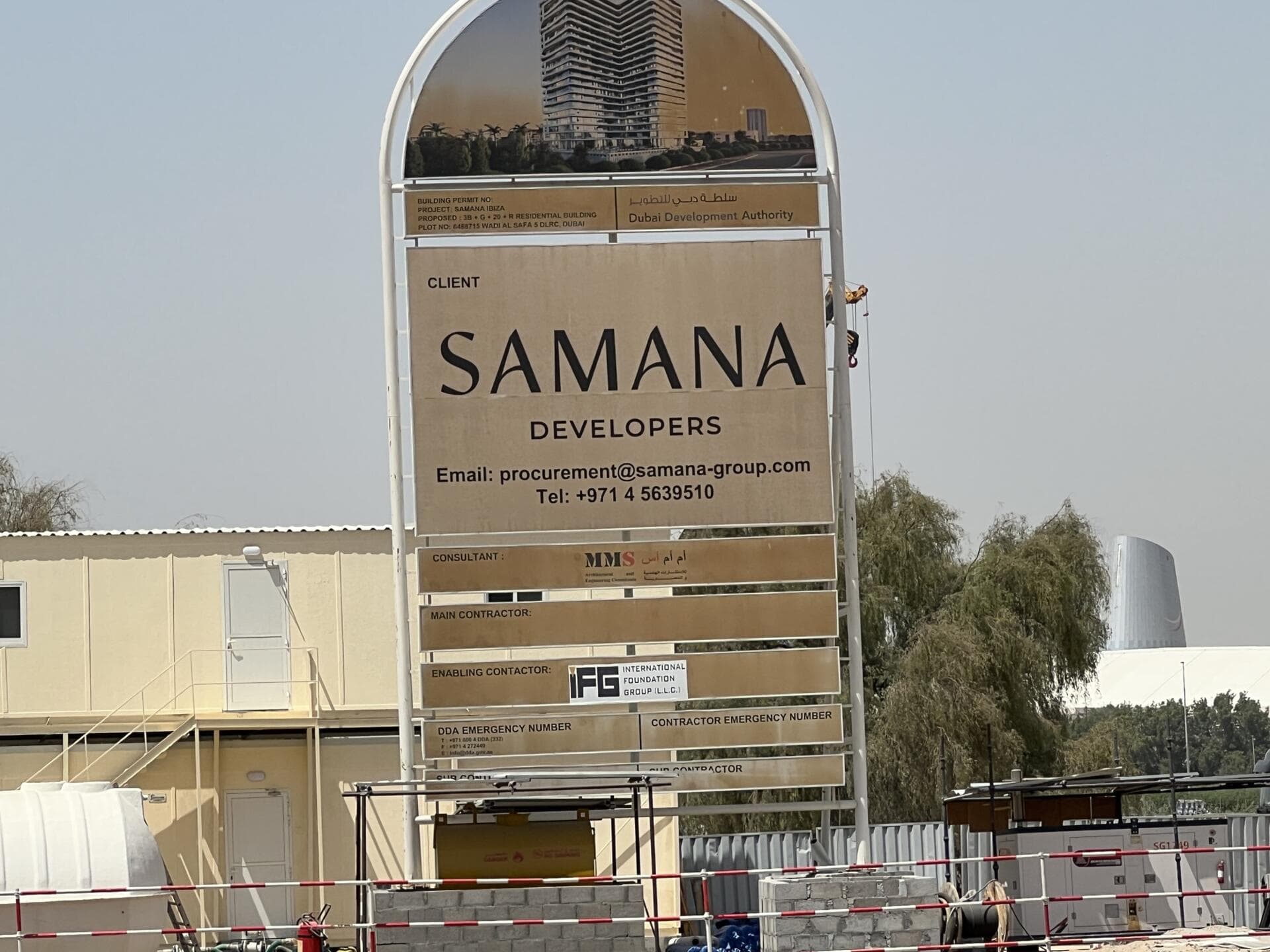 Samana Ibiza - Construction