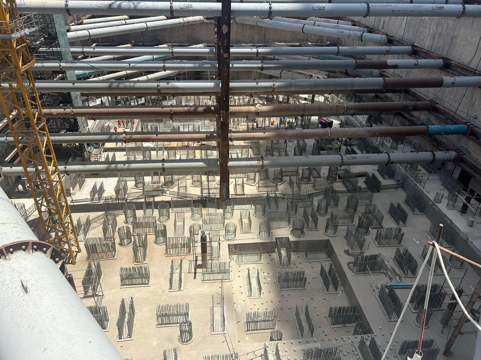 Tiger Sky Tower - Construction