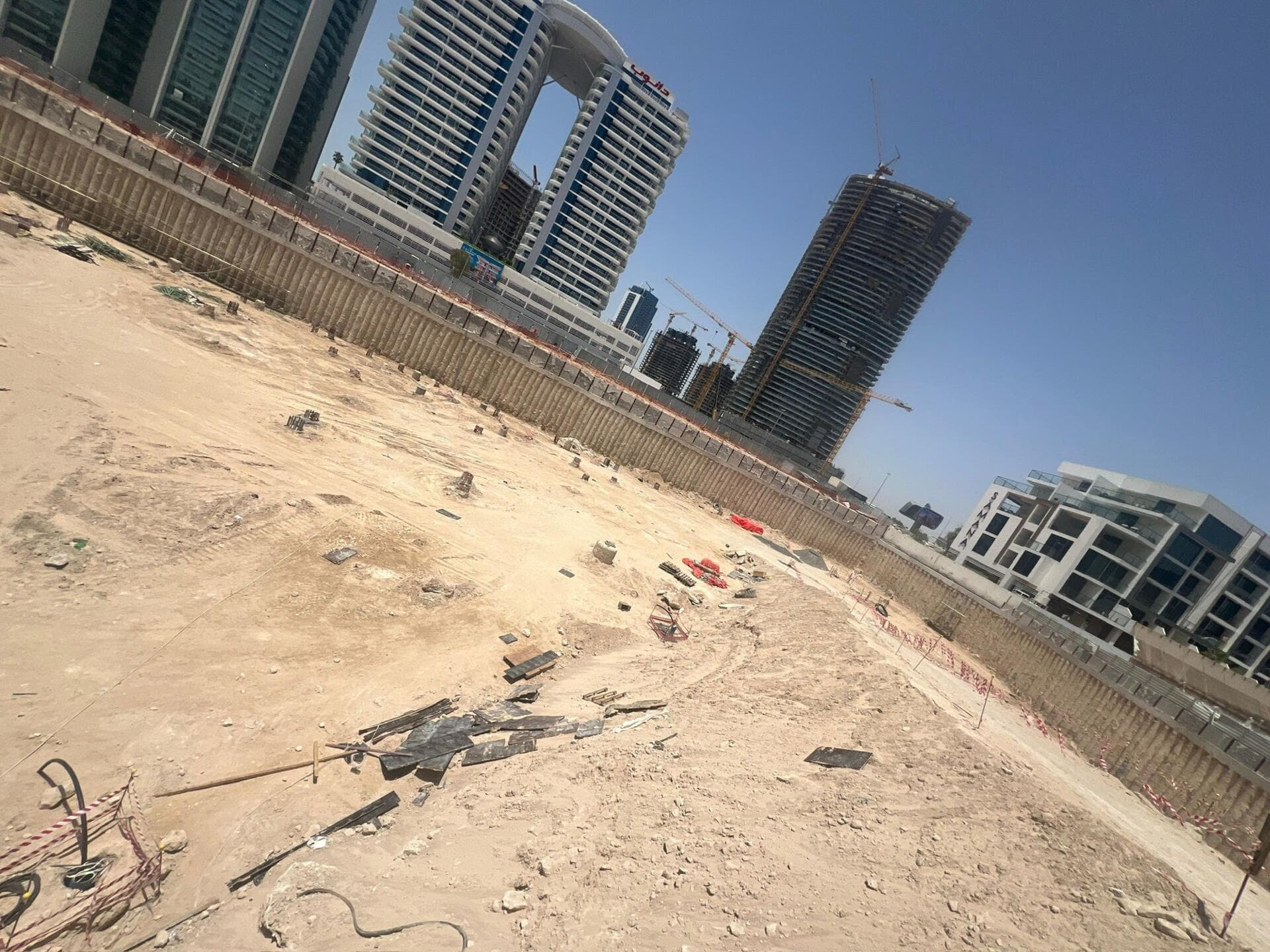 Butterfly Towers - Construction