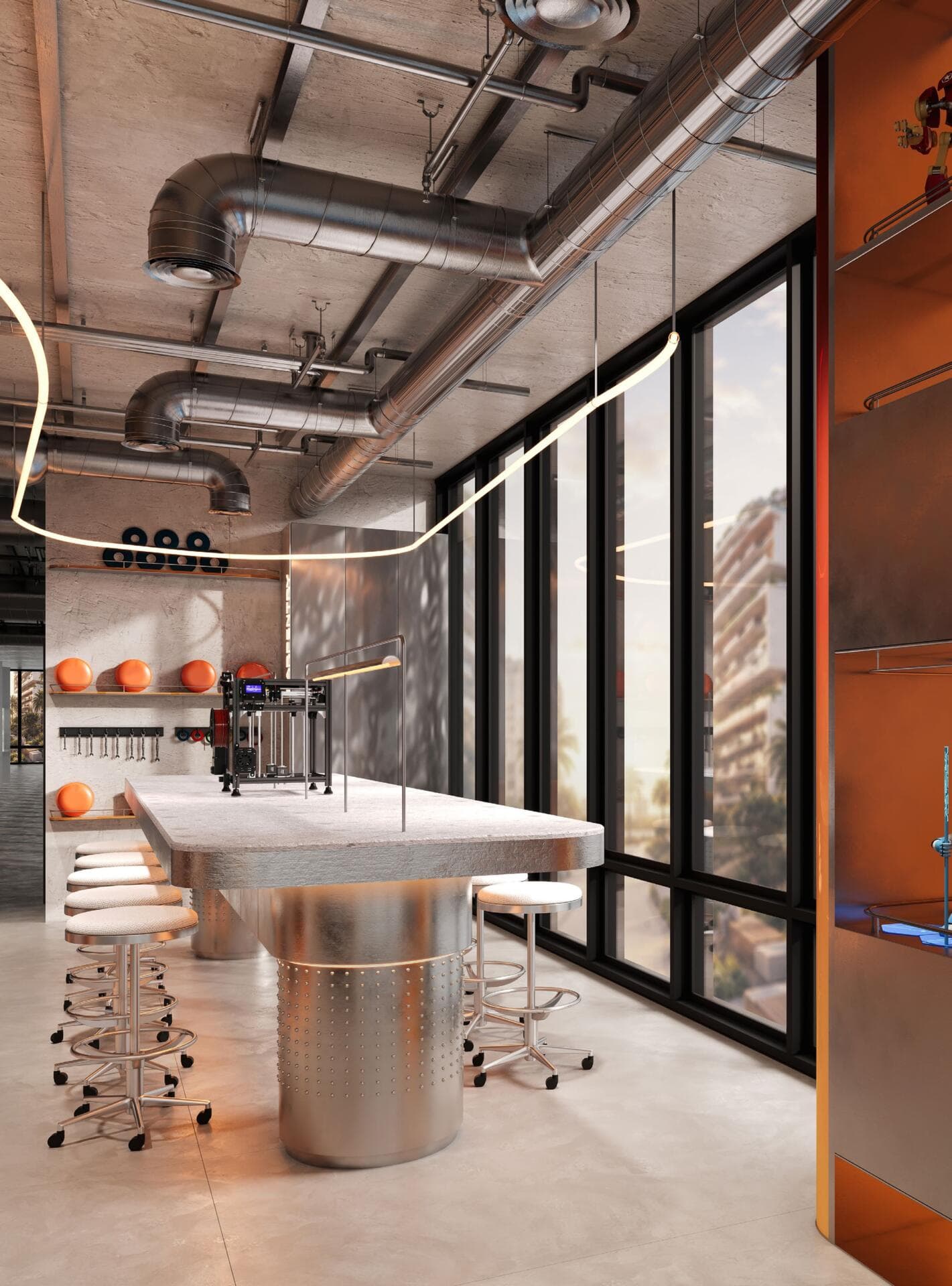 Raw District II by Imtiaz - Infrastructure