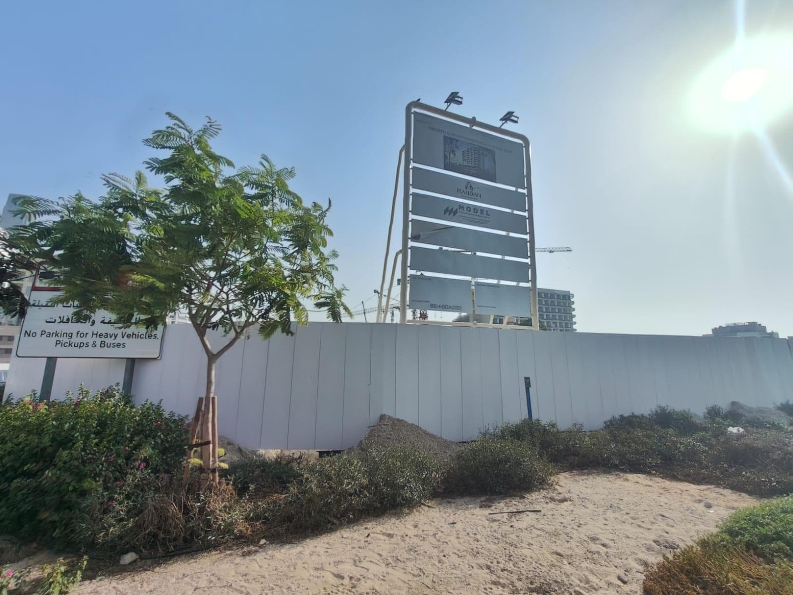 Rabdan Gardens - Construction