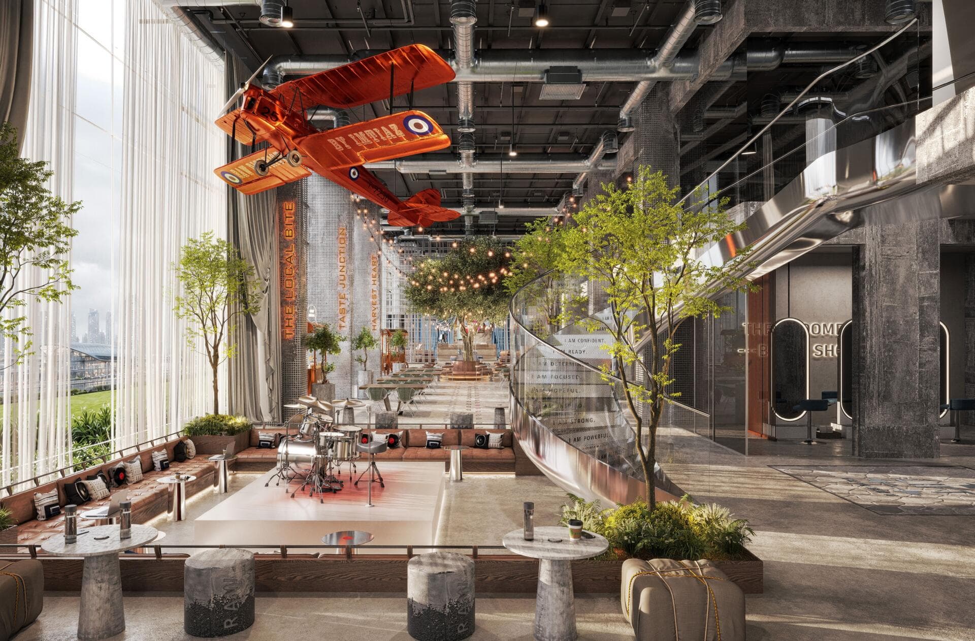 Raw District II by Imtiaz - Infrastructure